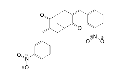 (1R,3Z,5R,7E)-3,7-bis(3-nitrobenzylidene)bicyclo[3.3.1]nonane-2,6-dione