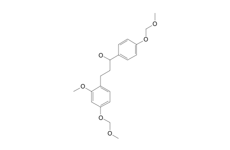 1-[4-(Methoxymethoxy)-phenyl]-3-[2-methoxy-4-(methoxymethoxy)-phenyl]-propan-1-ol
