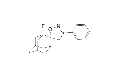 (E)-5-Fluoro-3'-phenyl-4'-hydrospiro[adamantane-2:5'-.delta.-(2)-isoxazoline]