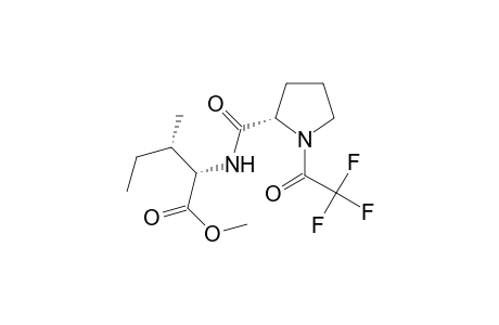 L-Isoleucine, N-[1-(trifluoroacetyl)-L-prolyl]-, methyl ester