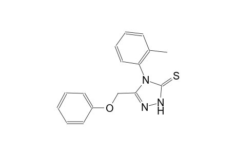 4-(2-methylphenyl)-5-(phenoxymethyl)-2,4-dihydro-3H-1,2,4-triazole-3-thione