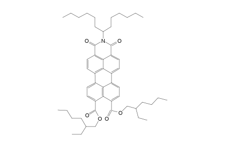 9,10-Bis(2-ethylhexyloxycarbonyl)-N-(1-hexylheptyl)perylene-3,4-dicarboximide