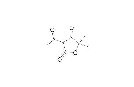 2,4(3H,5H)-Furandione, 3-acetyl-5,5-dimethyl-