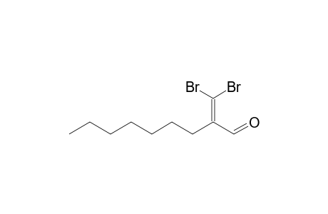 2-(Dibromomethylene)nonanal
