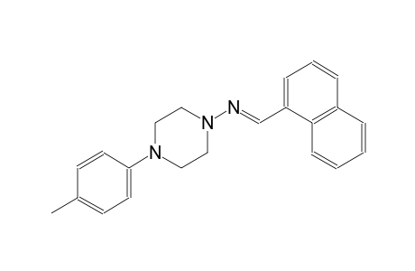 1-piperazinamine, 4-(4-methylphenyl)-N-[(E)-1-naphthalenylmethylidene]-