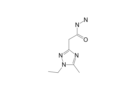 1-ETHYL-5-METHYL-1H-1,2,4-TRIAZOLE-3-ACETIC-ACID-HYDRAZIDE