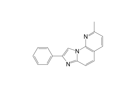 8-METHYL-2-PHENYLIMIDAZO-[1,2-A]-[1,8]-NAPHTHYRIDINE