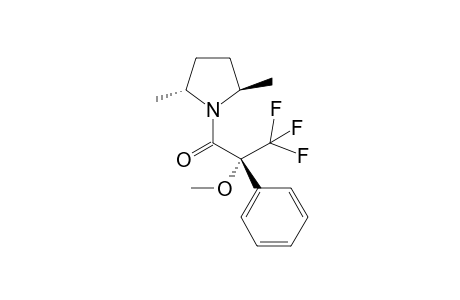 (2R,5R)-2,5-Dimethylpyrrolidine-(R)-MTPA amide