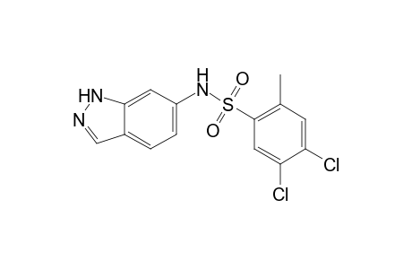 4,5-Dichloro-N-(1H-indazol-6-yl)-2-methylbenzenesulfonamide