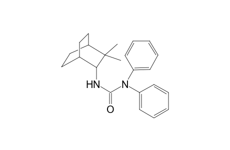 N,N-Diphenyl-N'-[3',3'-dimethylbicyclo[2.2.2]oct-2'-yl]-urea