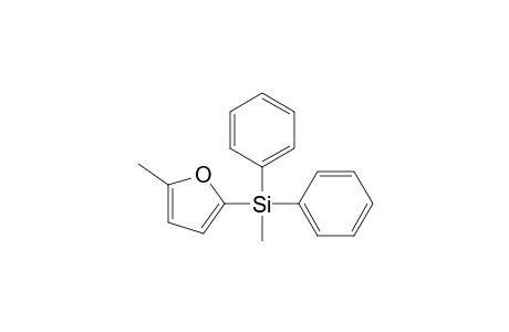 Methyl-(5-methyl-2-furanyl)-diphenylsilane