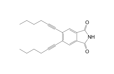 5,6-bis(hex-1-ynyl)isoindole-1,3-dione