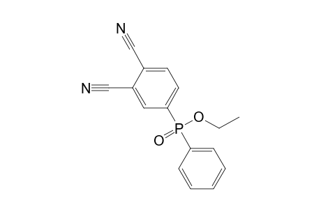 Ethyl (3',4'-dicyanophenyl)-phenylphosphinate