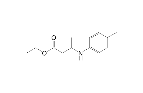 3-(4-Methylanilino)butanoic acid ethyl ester