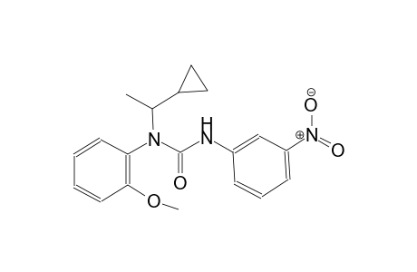 N-(1-Cyclopropylethyl)-N-(2-methoxyphenyl)-N'-(3-nitrophenyl)urea