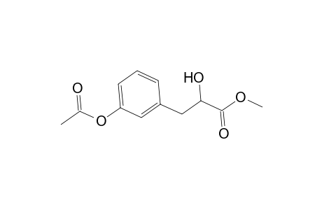 Methyl 3-[3-(acetyloxy)phenyl]-2-hydroxypropanoate