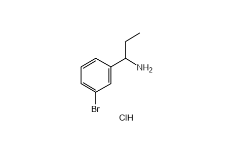 m-Bromo-alpha-ethylbenzylamine, hydrochloride