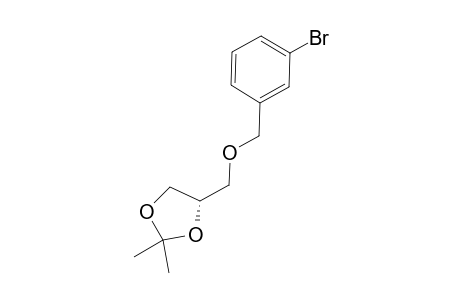 (S)-4-(3-BROMOBENZYLOXYMETHYL)-2,2-DIMETHYL-1,3-DIOXOLANE