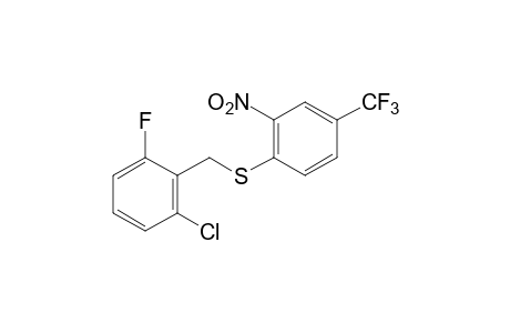 2-CHLORO-6-FLUOROBENZYL 2-NITRO-alpha,alpha,alpha-TRIFLUORO-p-TOLYL SULFIDE