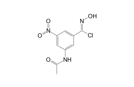 1-(Chlorocarbonyl)-3-nitro-5-(N-acetylamino)benzene - oxime