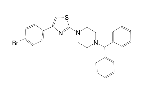 1-benzhydryl-4-[4-(4-bromophenyl)-1,3-thiazol-2-yl]piperazine