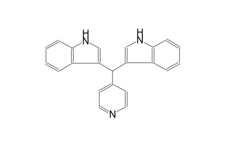 1H-indole, 3-(1H-indol-3-yl-4-pyridinylmethyl)-