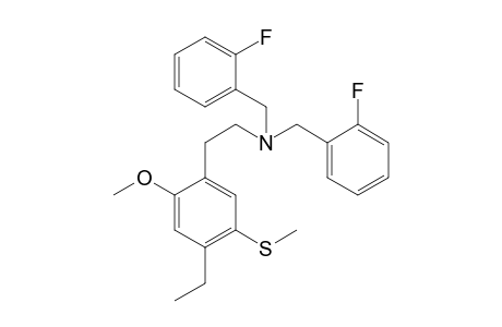 2C-5-TOET N,N-bis(2-fluorobenzyl)