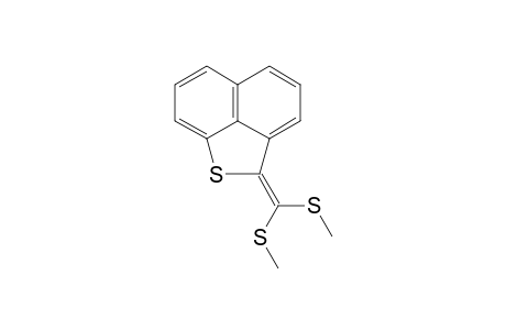 2-(Bis-(methylmercapto-)-methylen-)-2H-naphtho(1.8-bc)-thiophen