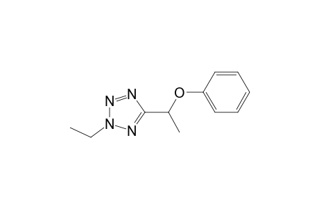 2-Ethyl-5-(1-phenoxyethyl)-1,2,3,4-tetrazole