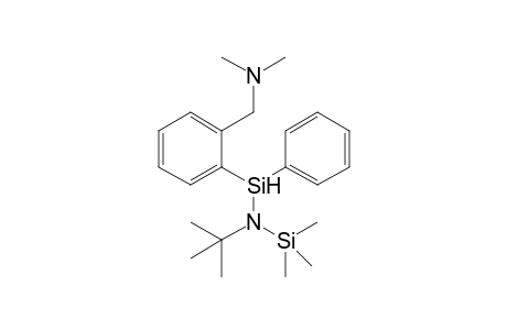 [Tert-butyl(trimethylsilyl)amino][2-(dimethylaminomethyl)phenyl]-phenylsilane