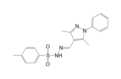N'-[(E)-(3,5-dimethyl-1-phenyl-1H-pyrazol-4-yl)methylidene]-4-methylbenzenesulfonohydrazide