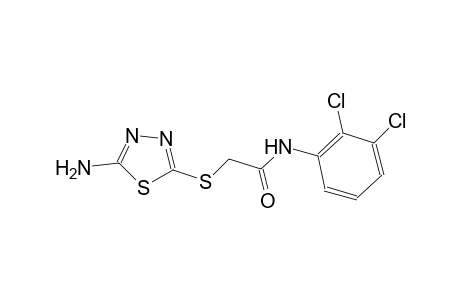 2-[(5-amino-1,3,4-thiadiazol-2-yl)sulfanyl]-N-(2,3-dichlorophenyl)acetamide