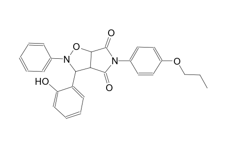 3-(2-hydroxyphenyl)-2-phenyl-5-(4-propoxyphenyl)dihydro-2H-pyrrolo[3,4-d]isoxazole-4,6(3H,5H)-dione