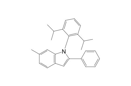 6-Methyl-2-phenyl-1-(2,6-di-iso-propylphenyl)-1H-indole