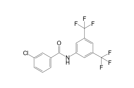 N-(3,5-bis(trifluoromethyl)phenyl)-3-chlorobenzamide