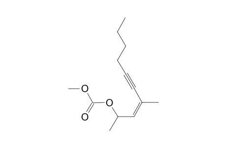 (Z)-methyl (4-methyldec-3-en-5-yn-2-yl) carbonate