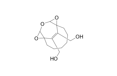 9,11,13-Trioxatetracyclo[6.5.2.0(1,12).0(8,10)]pentadec-14-ene-14,15-dimethanol, (1R*,8S*,10S*,12R*)-