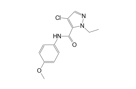 4-chloro-1-ethyl-N-(4-methoxyphenyl)-1H-pyrazole-5-carboxamide