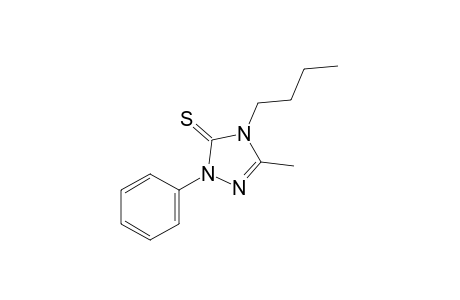 4-butyl-3-methyl-1-phenyl-delta square-1,2,4-triazoline-5-thione
