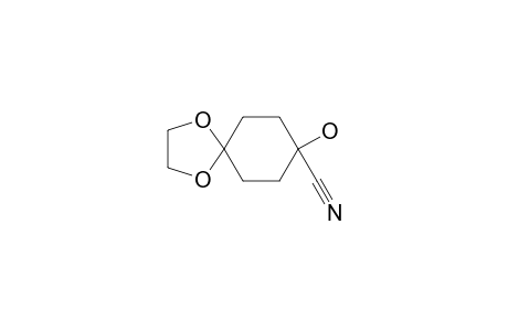 8-hydroxy-1,4-dioxaspiro[4.5]decane-8-carbonitrile