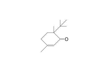 6-tert-Butyl-3,6-dimethyl-2-cyclohexen-1-one