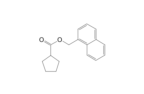 1-Naphthalenemethyl cyclopentylcarboxylate