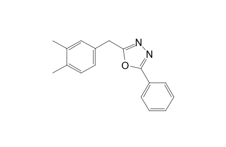 2-(3,4-Dimethylbenzyl)-5-phenyl-1,3,4-oxadiazole