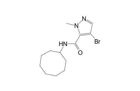 4-bromo-N-cyclooctyl-1-methyl-1H-pyrazole-5-carboxamide
