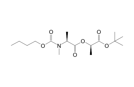 tert-Butyl-N-butyloxycarbonyl-N-methyl-L-alanyl-D-lactate