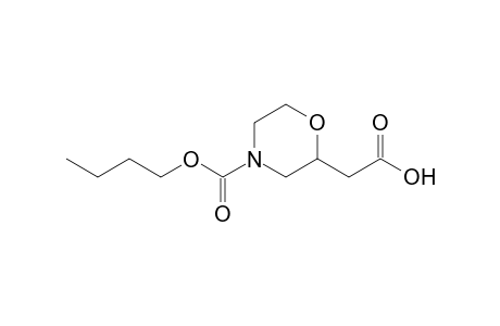 N(4)-(Butoxycarbonyl)-2-[(hydroxycarbonyl)methyl]-tetrahydromorpholine