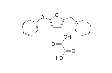 1-((5-phenoxyfuran-2-yl)methyl)piperidine oxalate