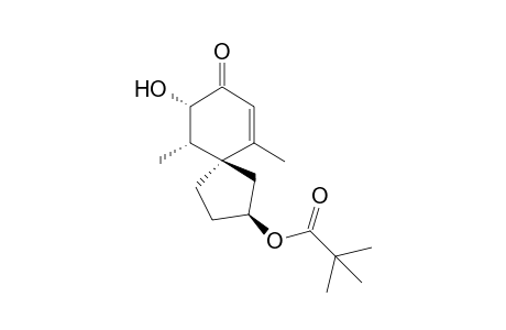 (2RS,5RS,9SR,10RS)-9-Hydroxy-6,10-dimethyl-2-pivaloyloxyspiro[4.5]dec-6-en-8-one isomer