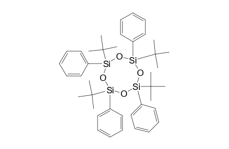 Cyclotetrasiloxane, 2,4,6,8-tetrakis(1,1-dimethylethyl)-2,4,6,8-tetraphenyl-