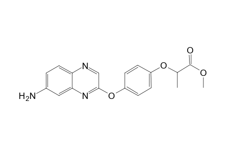 2-{4-[7-Amino-2-quinoxalinyl)oxy]phenoxy}propionic acid methyl ester